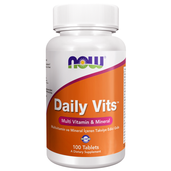 Now Daily Vits Multivitamin and Mineral / Multivitamin ve Mineral İçeren Takviye Edici Gıda
